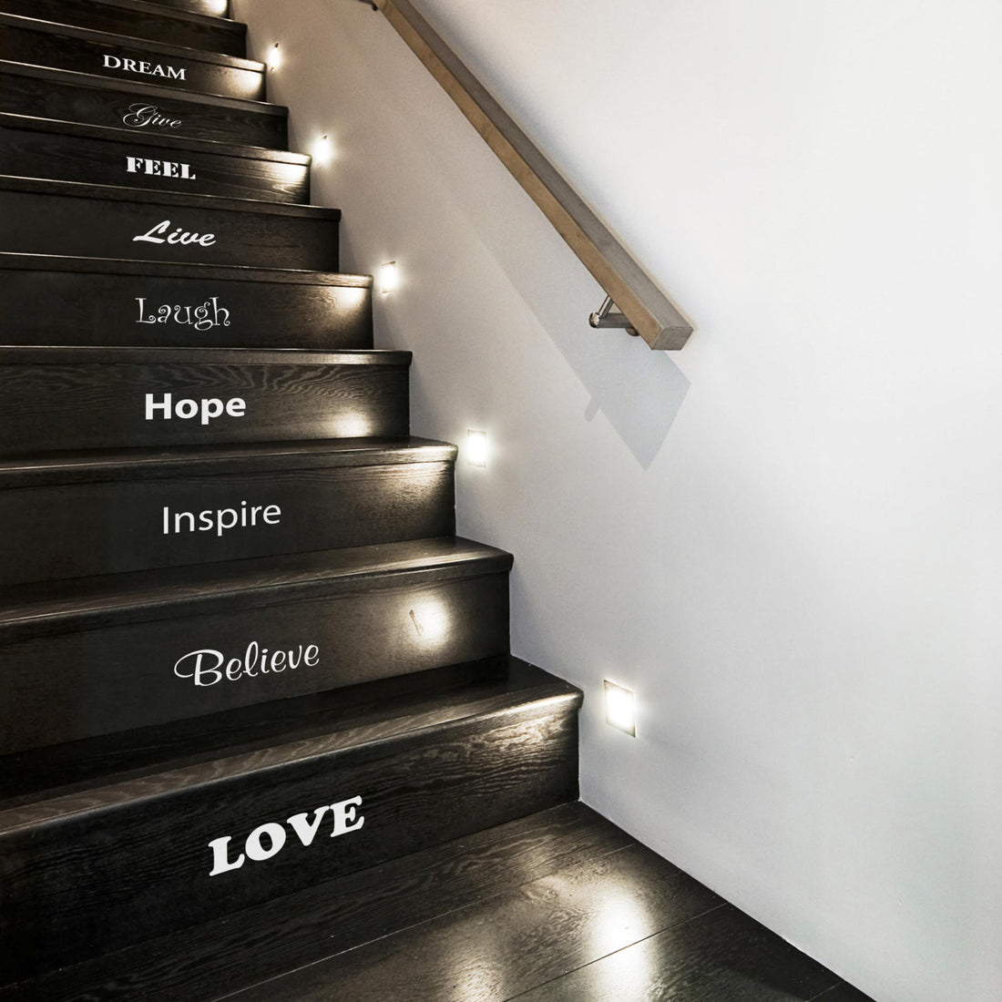 Inspirational Stair Stickers