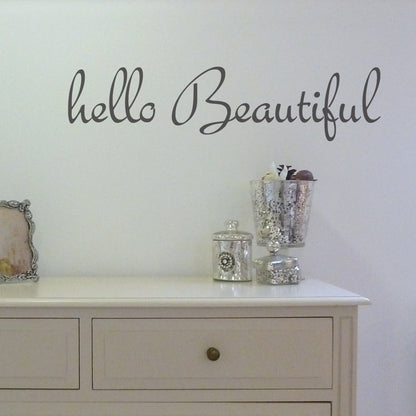 Hello Beautiful Wall Sticker