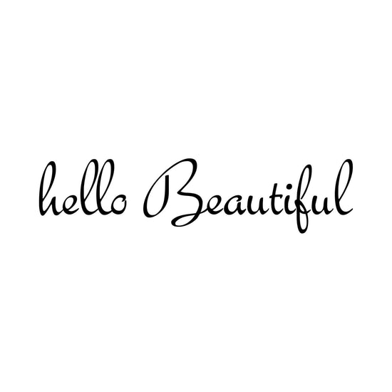Hello Beautiful Wall Sticker