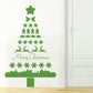 Nordic Christmas Tree Wall Sticker