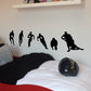Rugby Player Wall Stickers