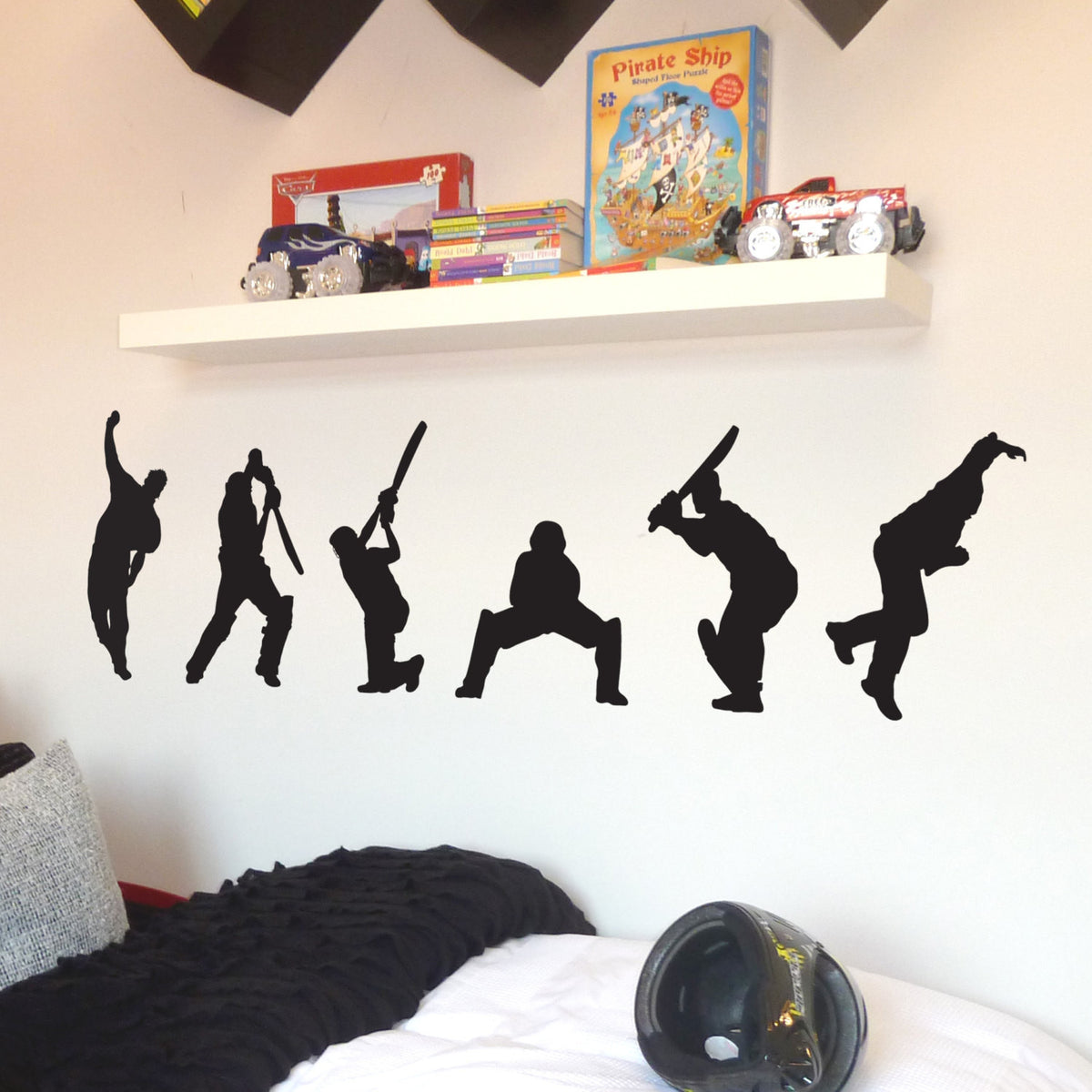 Cricketers Wall Stickers