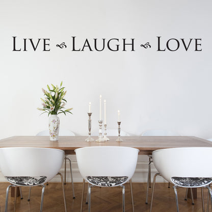 Live Laugh Love Wall Sticker