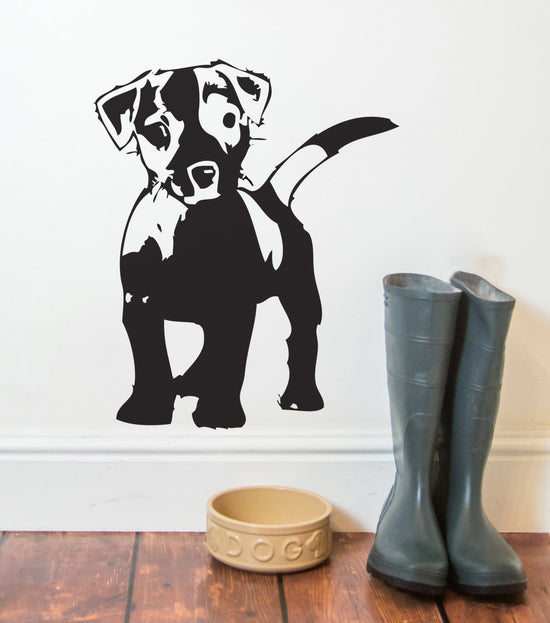 Love My Dog Wall Sticker