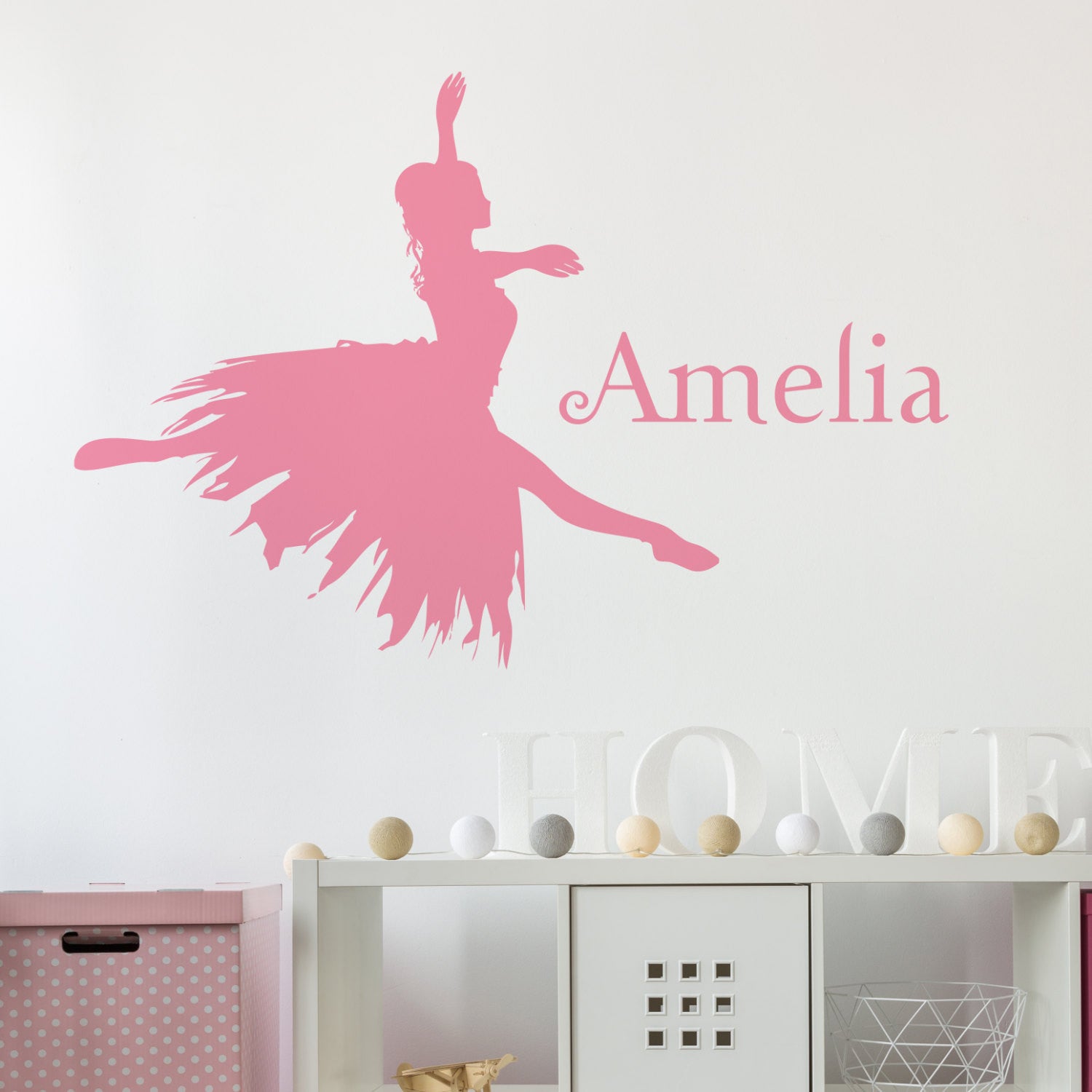 ballerina wall sticker
