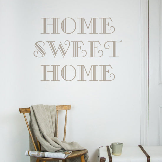 Home Sweet Home Wall Sticker