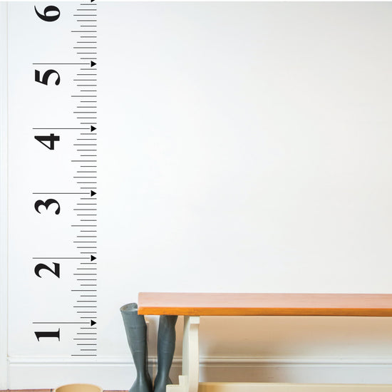 Tape Measure Growth Chart Wall Sticker