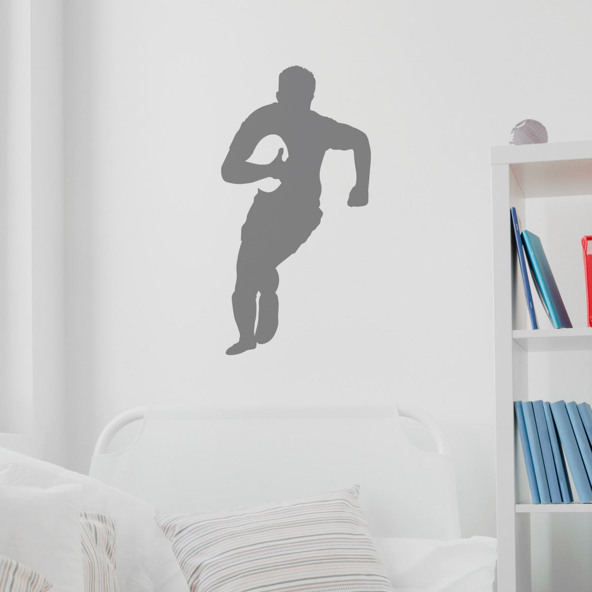 Rugby Silhouette Player Wall sticker