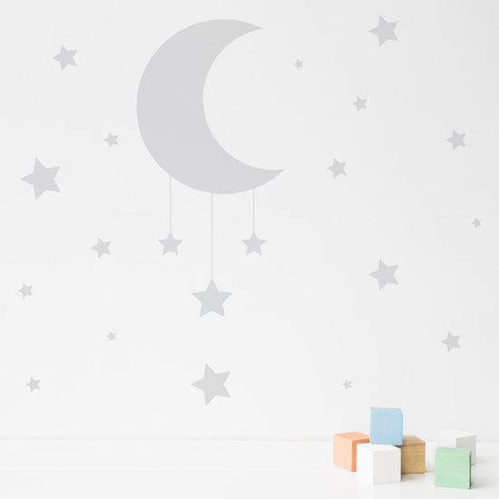 Moon and Stars Wall sticker