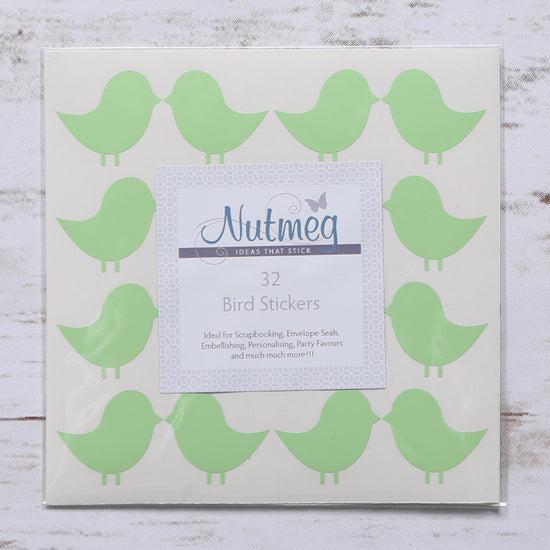 Bird Craft Stickers in Variety of Colours