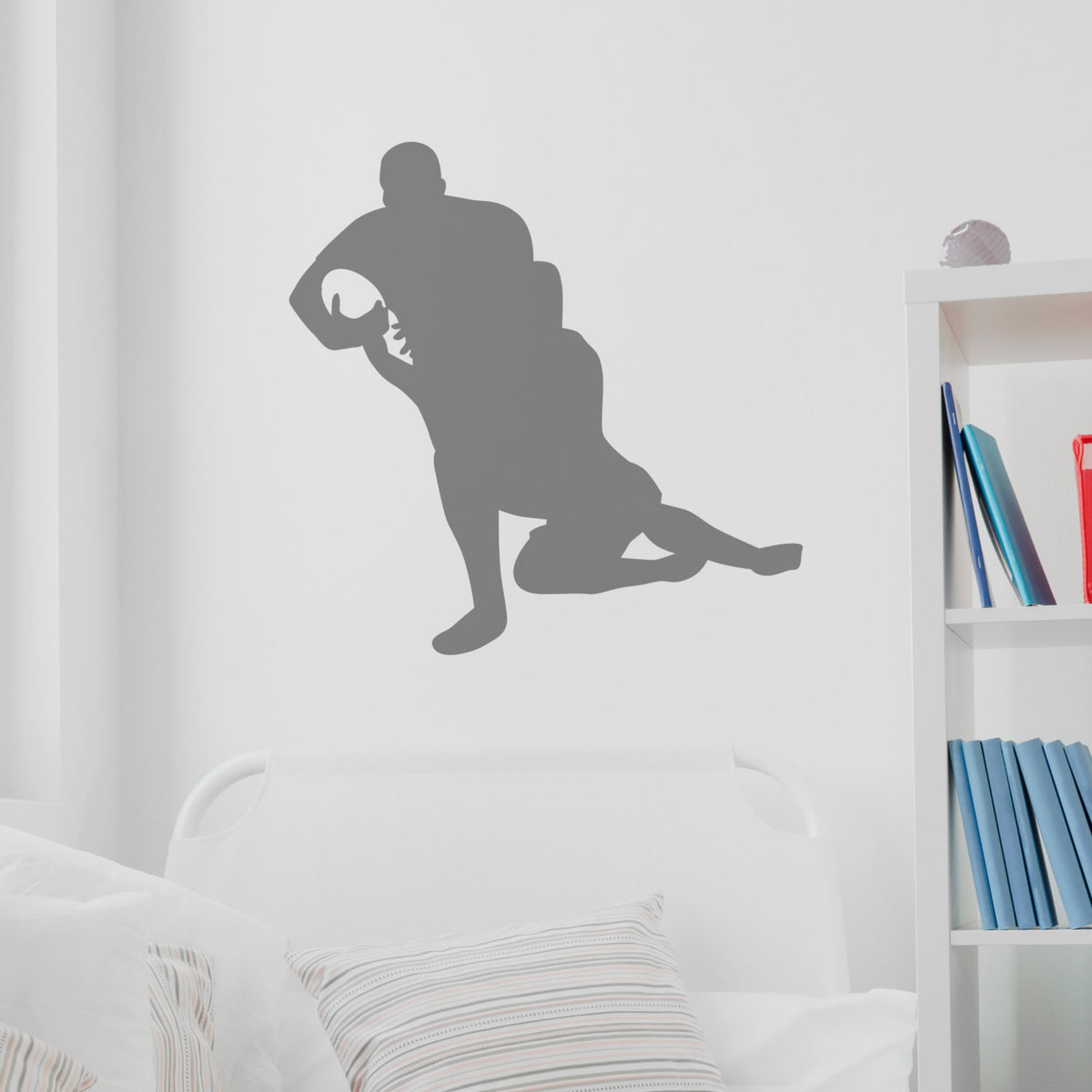 Rugby Silhouette Player Wall sticker