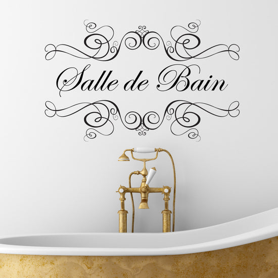 Salle de Bain Wall Sticker