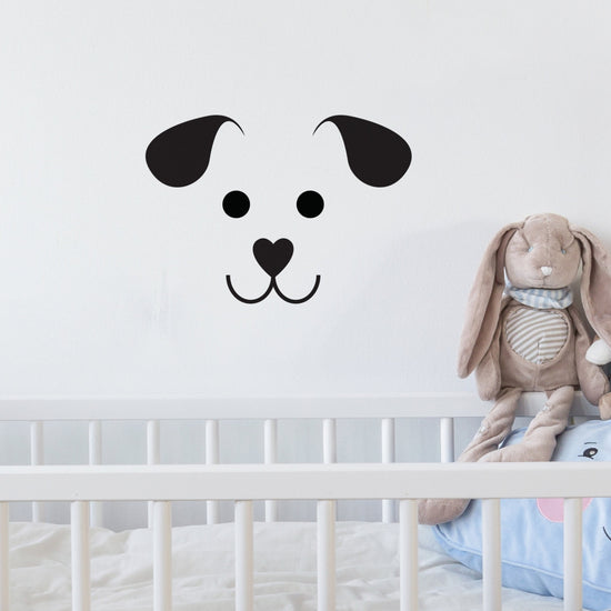 Dog Face Wall Sticker