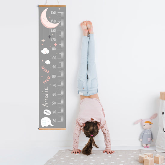 Moon and Elephant Height Chart