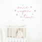 Once upon a time Wall Sticker