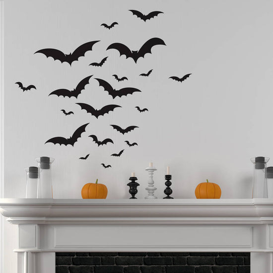 Halloween Bats Wall Stickers