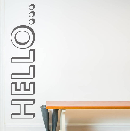 Hello Wall Sticker