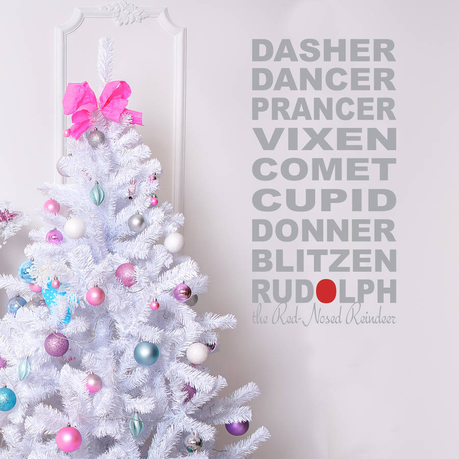 Rudolph and Friends Wall Sticker