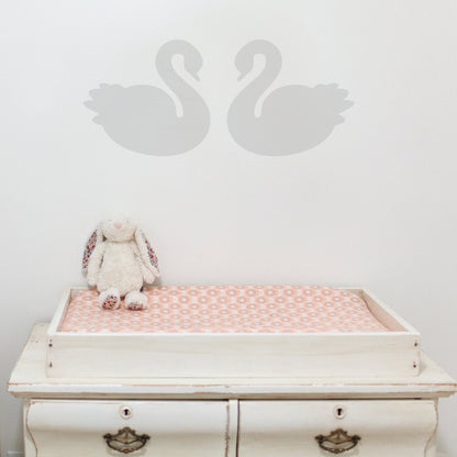 Pair of Swans Wall Sticker