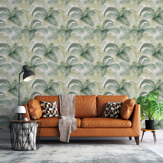 Tropical Leaves Self-Adhesive Wallpaper